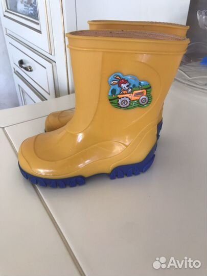 Сапожки детские резиновые