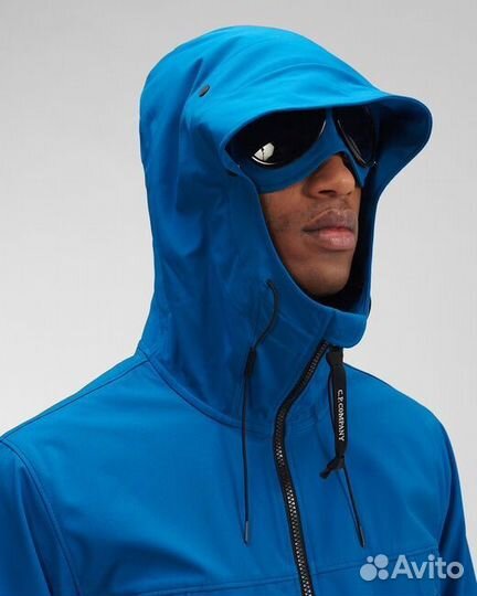 Куртка C.P Company Shell goggle Hood Jacket