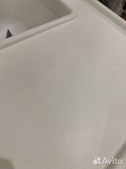 Стульчик для кормления IKEA с подножкой