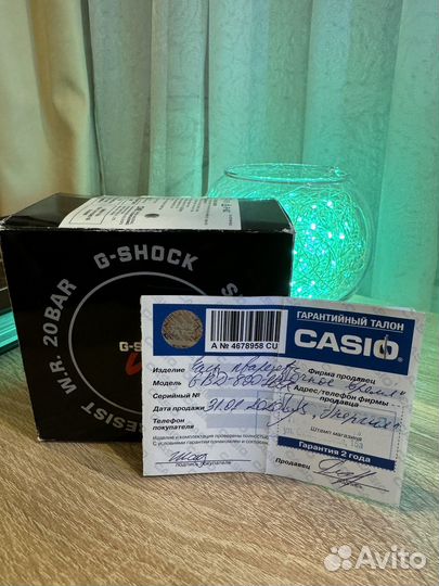 Часы Casio g shock gbd 800