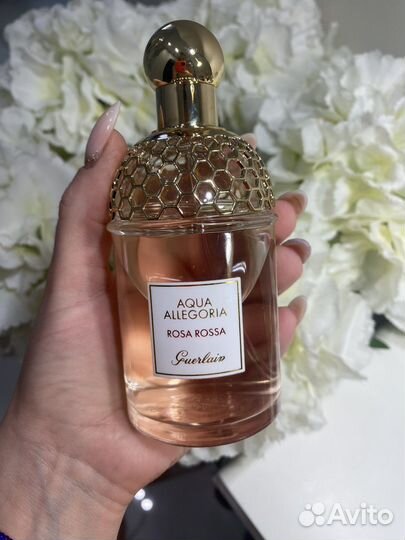 Guerlain aqua allegoria rosa rossa оригинал