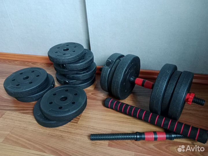 Спортивный набор для дома (гантели, брусья)