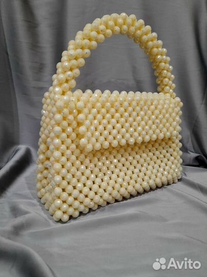 Сумка из бусин ручной работы