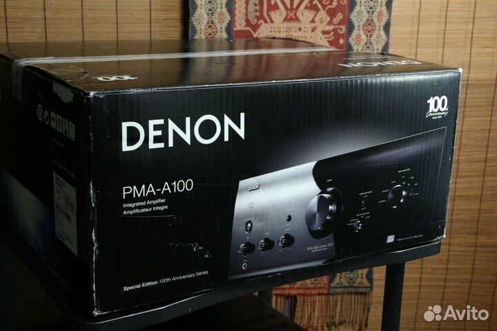 Юбилейный Denon pma A 100, +Пульт