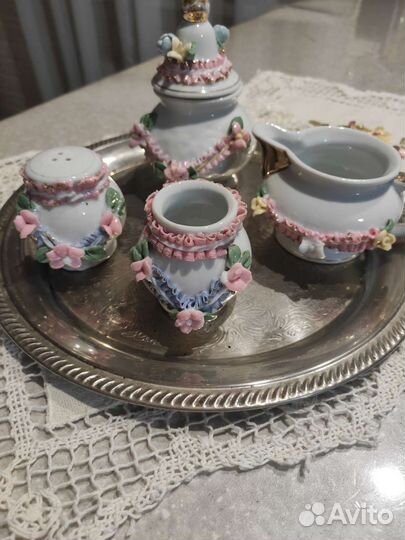 Набор для специй фарфор