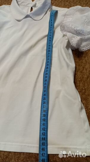 Блузка для девочки школьная (рост 146)