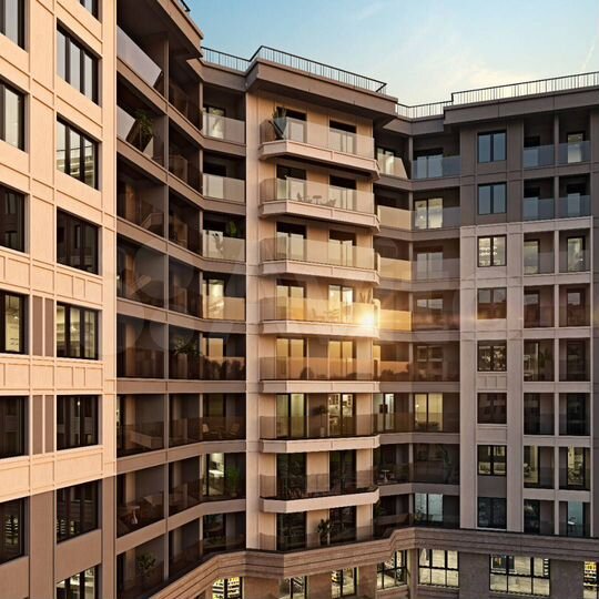 2-к. квартира, 56,2 м², 4/10 эт.