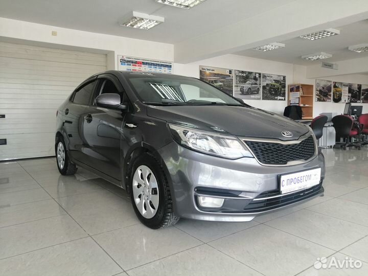 Kia Rio 1.6 МТ, 2016, 217 626 км