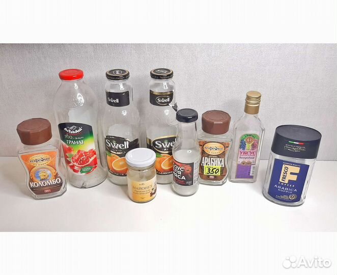 Банки стеклянные для заготовок пакетом и отдельно