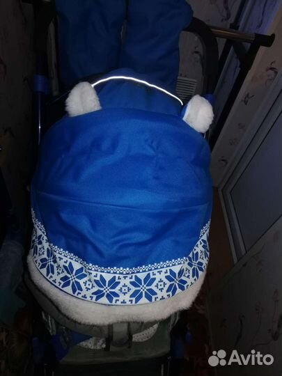 Детские санки коляска