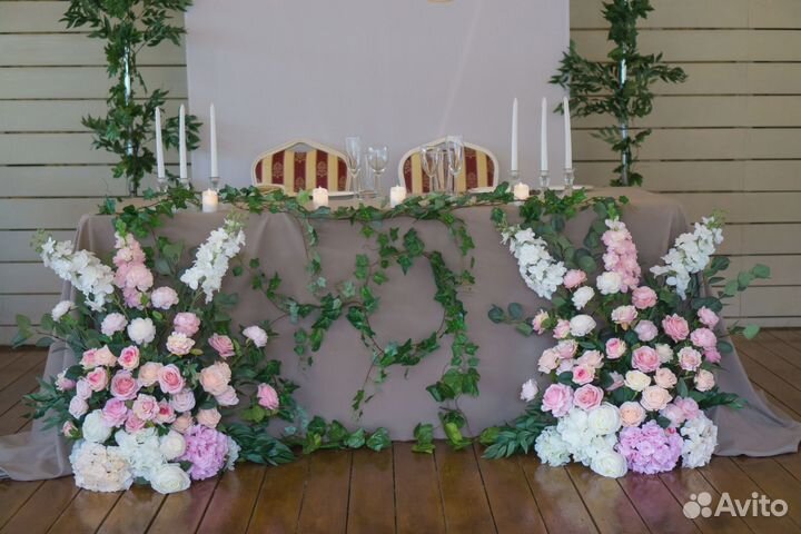 Свадебное оформление,декор и флористика