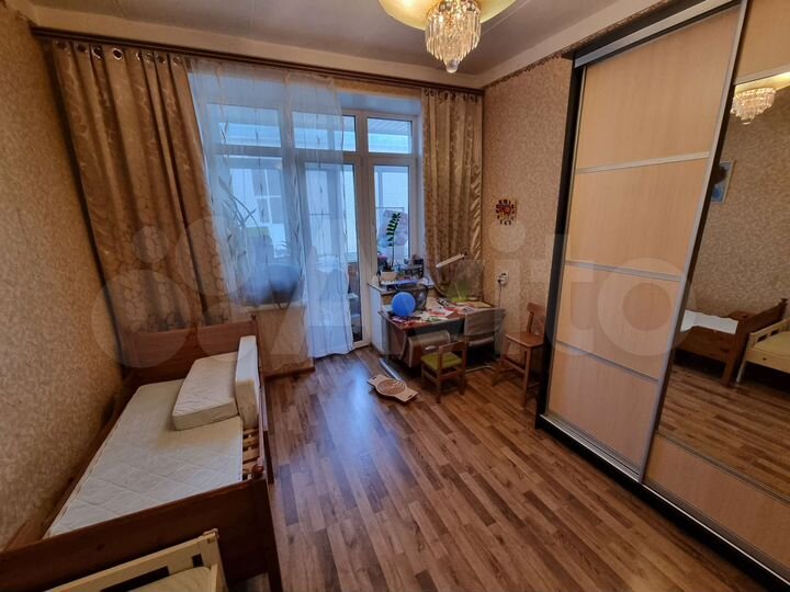 2-к. квартира, 58 м², 6/6 эт.