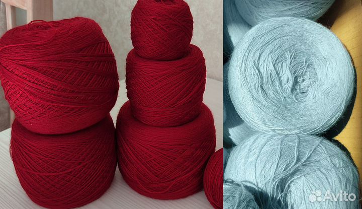 Пряжа, 100 шерсть, мягчайшая