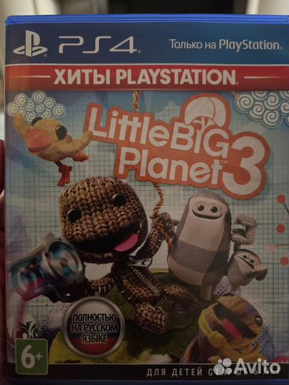 Диски на ps4 little big planet 3