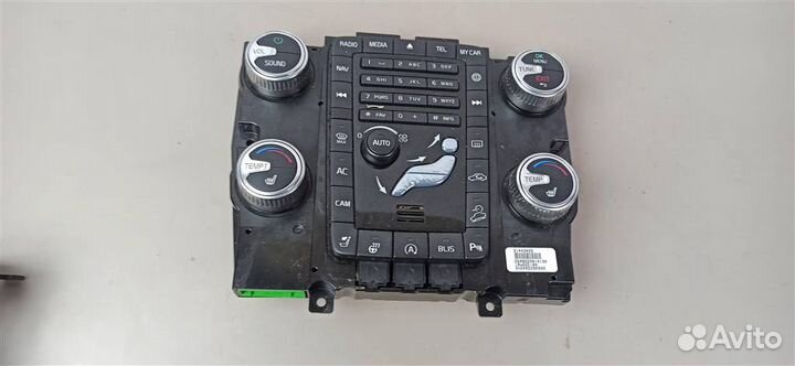 Блок управления климат контролем volvo V60 cross