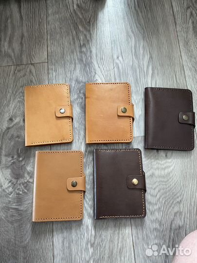 Обложка для автодокументов натуральная кожа