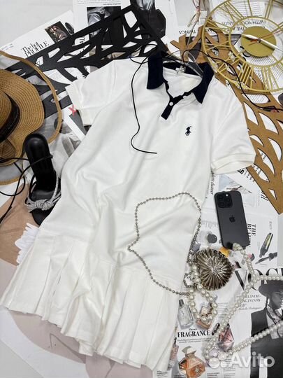 Платье трикотажное поло Polo