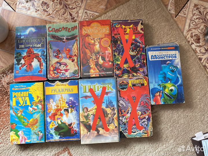 Кассеты для DVD-плеера