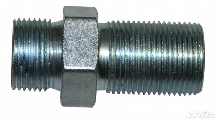 Штуцер М22*1,5*М22*1,5*L53 ввертный разобщительног