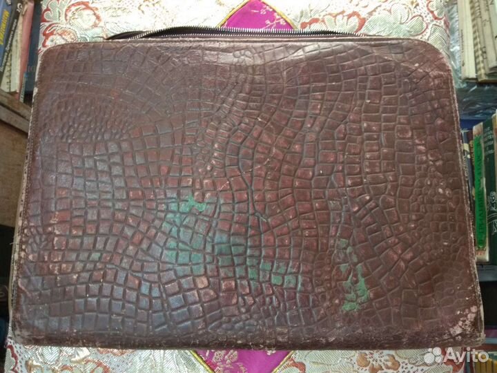 Папка кожаная СССР