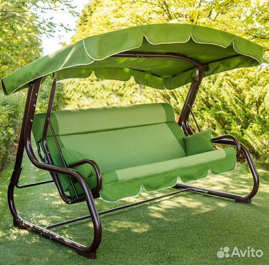 Тент на садовые качели