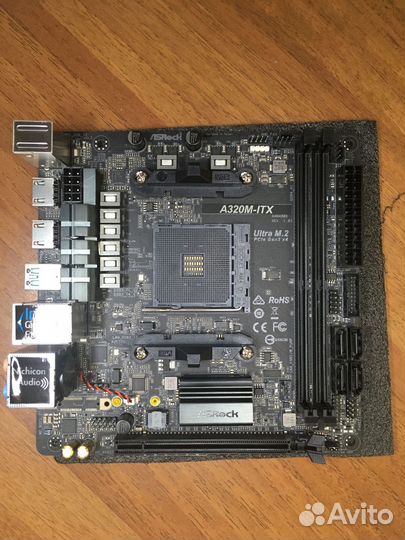 Материнская плата ASRock A320M-ITX