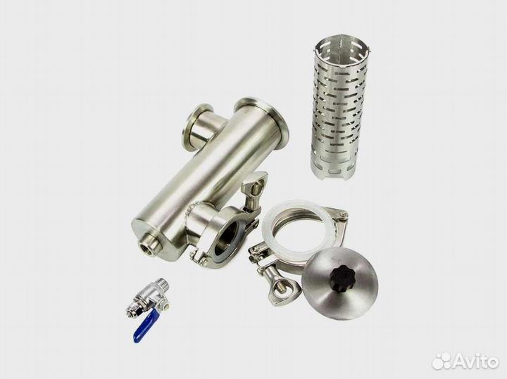 Джин-корзина 1.5 дюйма с краном для слива