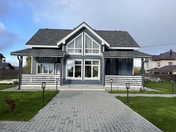 Коттедж 160 м² на участке 11,7 сот.