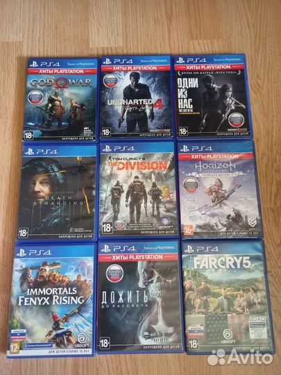 Игры на ps4, ps5