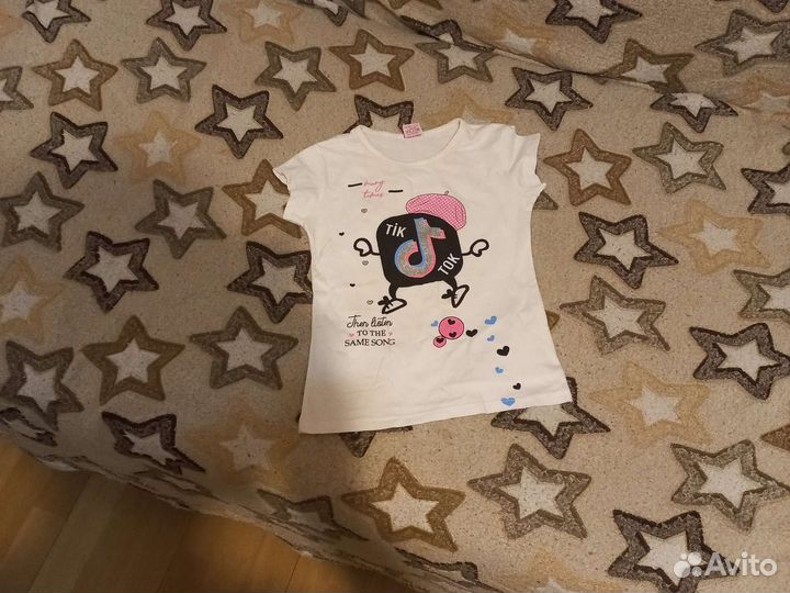 Детские вещи пакетом для девочек 122 128