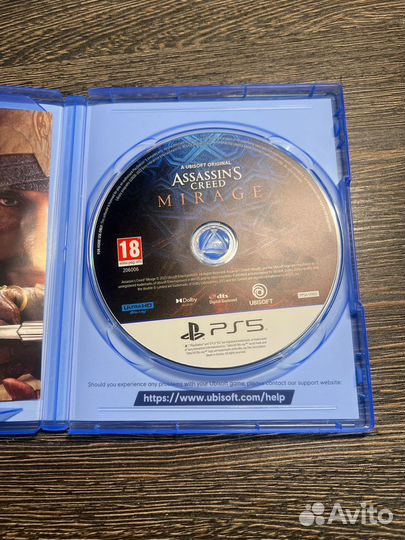 Диск для PS5 Assassin's Creed: Mirage