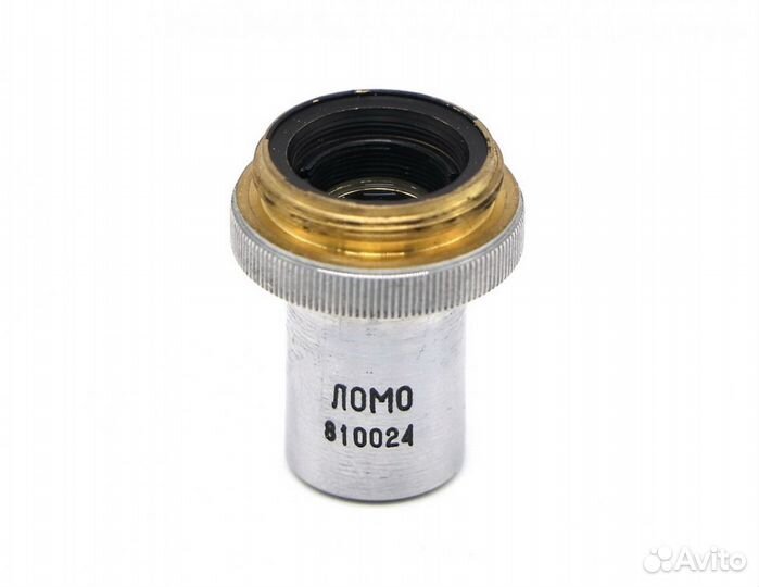 Объектив микроскопа ломо 10х0,30