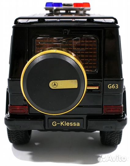 Металлическая машинка Mercedes-Benz G-klass фсб