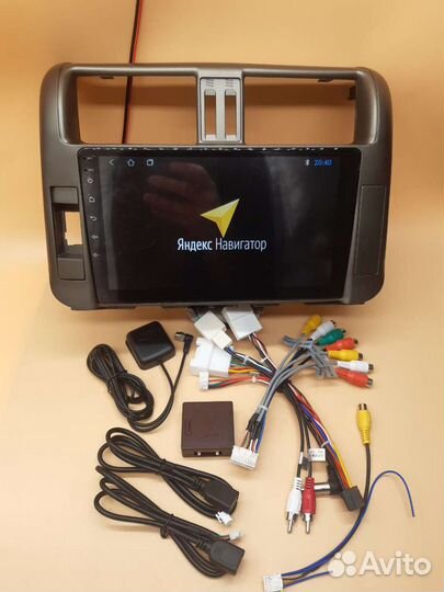 Магнитола андроид для Тойота Прадо-150 2009-13г