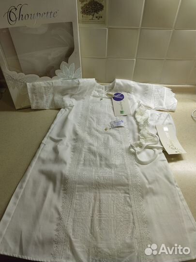 Крестильная рубашка Choupette 74см