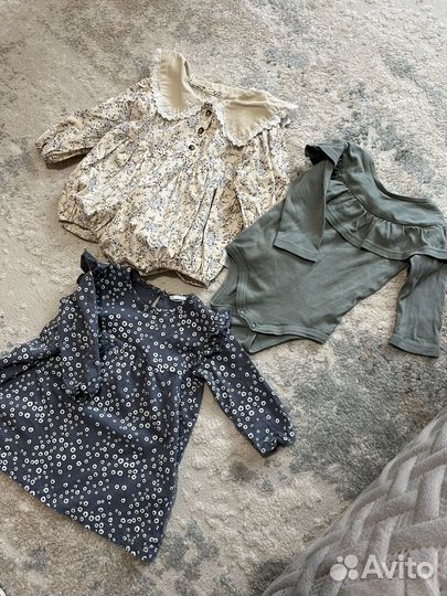 Пакет вещей на девочку 74-80