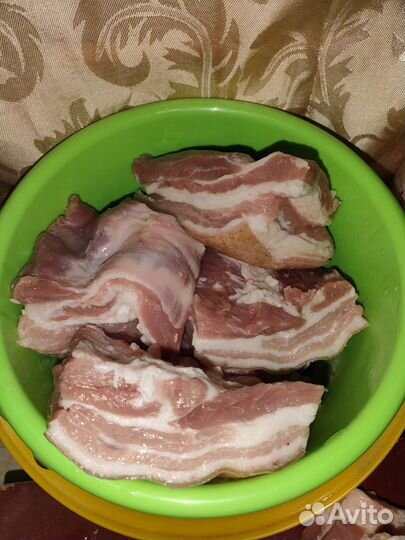 Копчёная грудинка