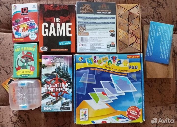 Настольные игры, головоломки