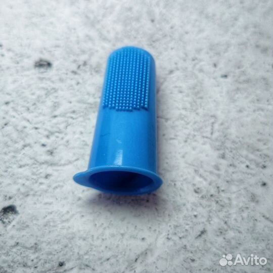 Напальцевая зубная щётка для животных