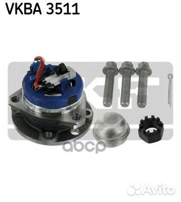 Подшипник ступицы передний SKF vkba 3511