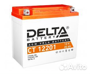 Аккумулятор delta Battery CT 12201 12V 20Ah