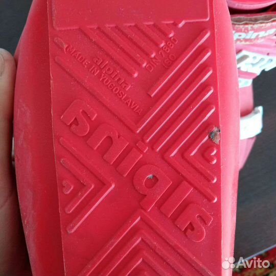 Горнолыжные ботинки винтажные СССР