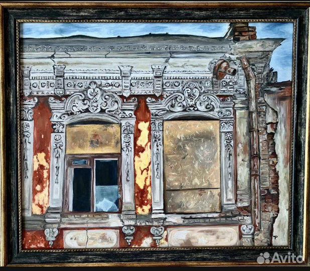 Картина маслом, холст/картон, натюрморт