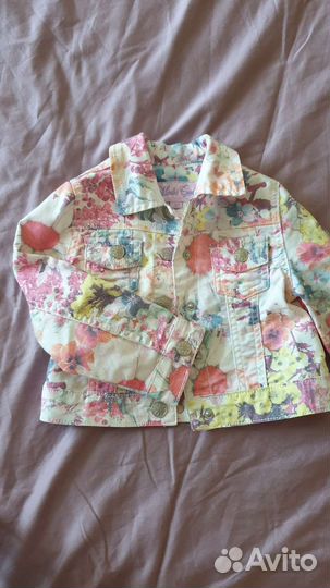 Джинсовая рубашка 98