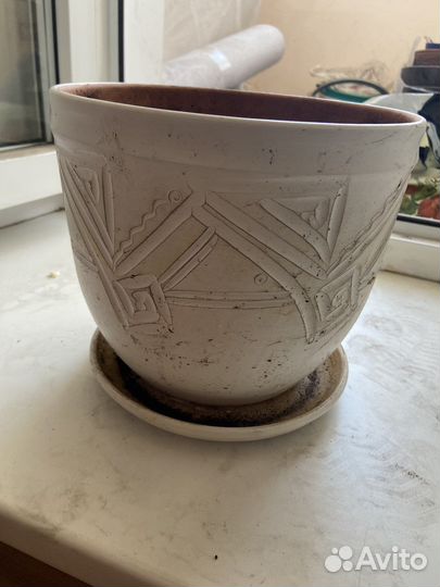 Горшки для цветов Икея керамика