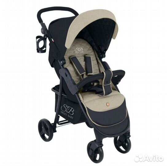 Прогулочная коляска Sweet Baby Rapido Beige