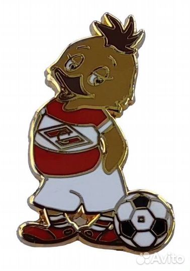 Значки мультяшки Спартак цена за штуку