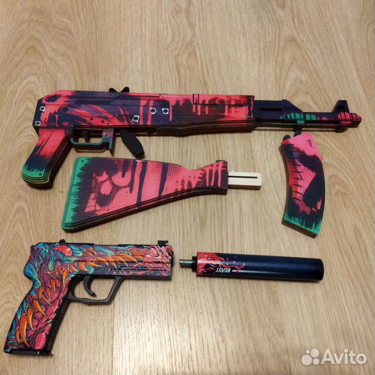 Набор деревянного оружия CS:GO