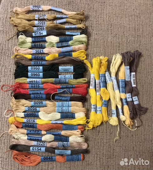 Нитки мулине