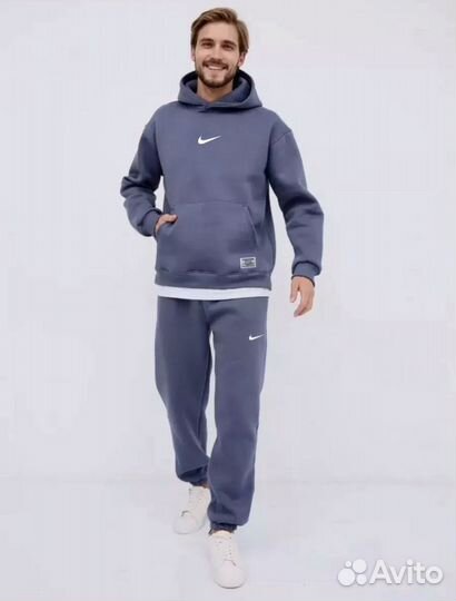 Спортивный костюм на флисе мужской